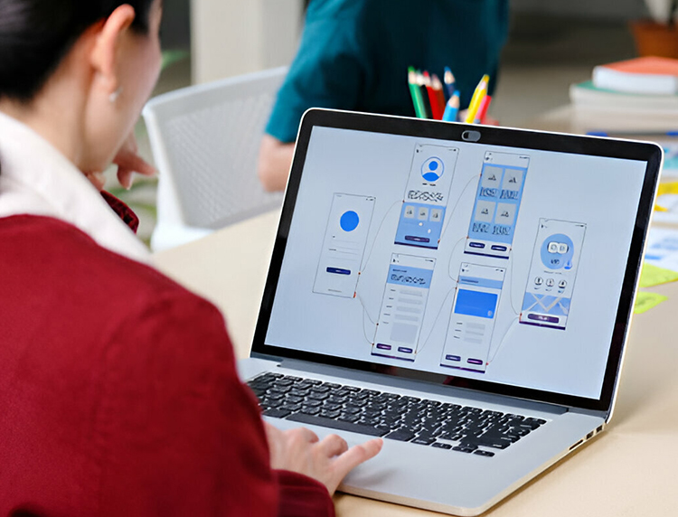 Creative graphic design for business communication